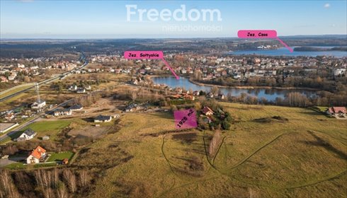 działka na sprzedaż 1928m2 działka Mrągowo, Niedźwiedzia