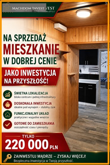 Polecam 2-pokojowe mieszkanie z piwnicą i poddaszem mieszkanie Grudziądz