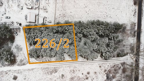 działka na sprzedaż 1805m2 działka Zabór