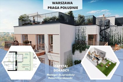 mieszkanie na sprzedaż 44m2 mieszkanie Warszawa, Praga-Południe, Siennicka