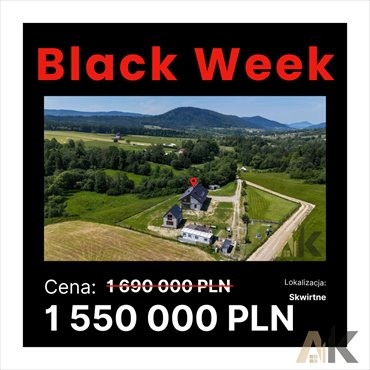 dom na sprzedaż 300m2 dom Skwirtne