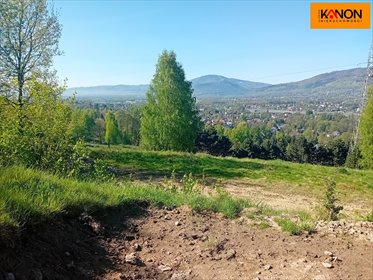Na sprzedaż widokowa działka 1670 m² w Wilkowicach działka Wilkowice