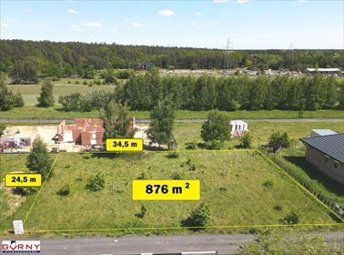 działka na sprzedaż 876m2 działka Piotrków Trybunalski