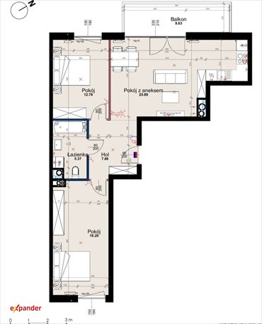 mieszkanie na sprzedaż 70m2 mieszkanie Poznań, Unii Lubelskiej