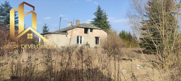 Działka 4931 m2 z wodą i prądem - dom i stodoła działka Ruda