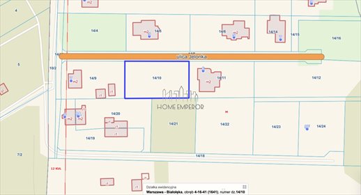 działka na sprzedaż 1200m2 działka Warszawa, Białołęka, Szamocin, Jelonka