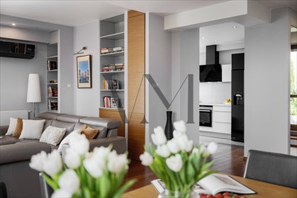 Ekskluzywny 152 m² apartament z tarasem i garażem w Wilanowie mieszkanie Warszawa, Wilanów, Wiktorii Wiedeńskiej 9 a