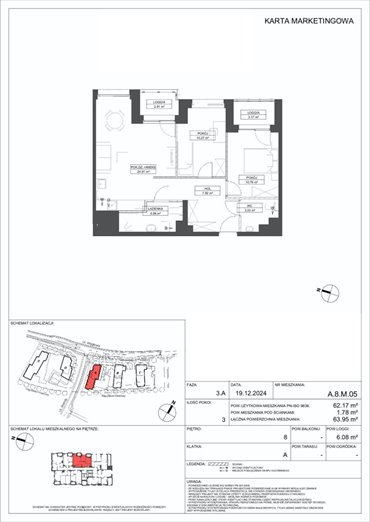 mieszkanie na sprzedaż 62m2 mieszkanie Gdynia, Śródmieście, Tadeusza Wendy