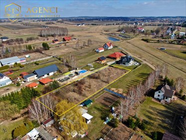 Do sprzedania działka budowlana 1847 m² w spokojnej okolicy działka Ogrodniki, Kryształowa
