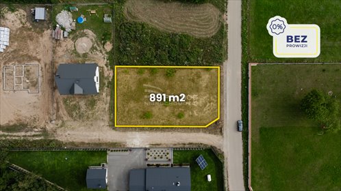 działka na sprzedaż 891m2 działka Podgórze, Spokojna