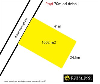 działka na sprzedaż 1002m2 działka Rafałówka