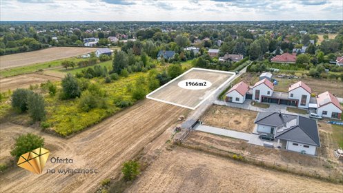 działka na sprzedaż 1966m2 działka Marysin, Chmielna