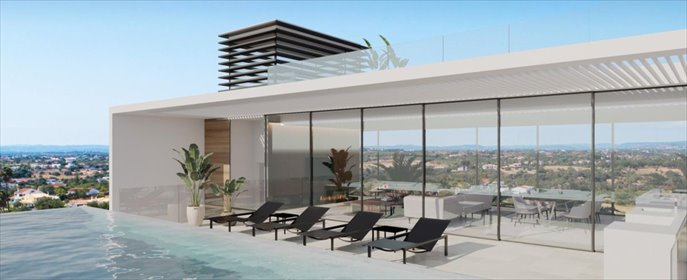 Nowoczesny dom z basenem i panoramicznym widokiem. dom Albufeira