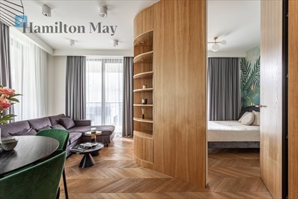 Eleganckie 2-pokojowe mieszkanie z tarasem w centrum Warszawy. mieszkanie Warszawa, Śródmieście, Zajęcza
