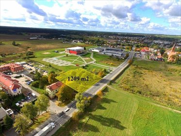 działka na wynajem 1209m2 działka Skarszewy, Kościerska