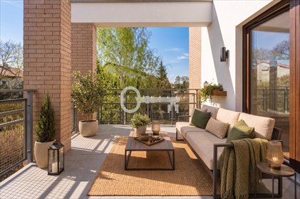 Nowoczesny 146m² apartament z tarasem i balkonem. mieszkanie Warszawa, Ursynów Pyry, Gawota