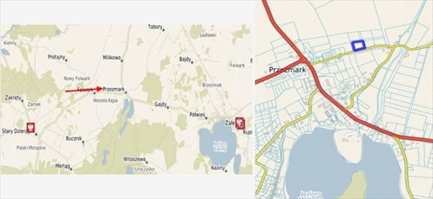 działka na sprzedaż 2439m2 działka Przezmark
