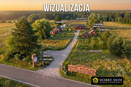 Polecam działkę 5,9 tys. m² pod rekreację i agroturystykę działka Siemianówka