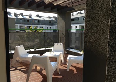 Sprzedam dwupoziomowe mieszkanie 50 m² z tarasem i balkonem mieszkanie Wrocław, Partynice, Partynice, Sąsiedzka