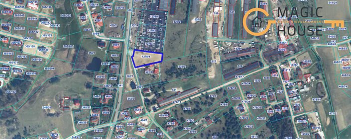 działka na sprzedaż 2525m2 działka Chwaszczyno, Tuchomska