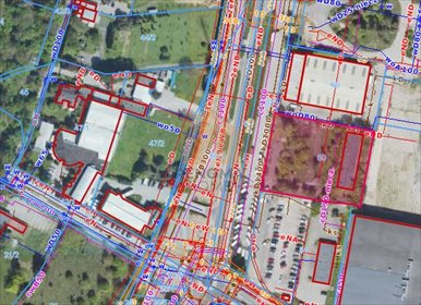 Polecam działkę inwestycyjną 4493 m² z WZ na biurowiec działka Warszawa, Mokotów