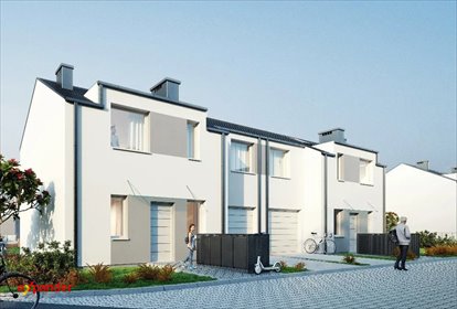 Dom z ogrodem 515 m² - nowoczesny, 5 pokoi, garaż dom Byków, Dobra