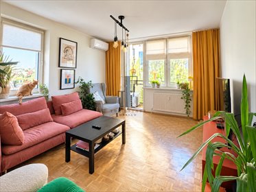 Na sprzedaż 3-pokojowe mieszkanie 47 m² z balkonem i klimatyzacją mieszkanie Warszawa, Wawer, Potockich