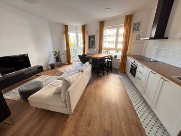 Nowoczesne 2-pokojowe mieszkanie 43,84 m² w Mokotowie (z miejscem garażowym) mieszkanie Warszawa, Mokotów, Stegny, Śródziemnomorska