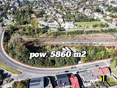 działka na sprzedaż 5860m2 działka Żywiec, Zabłocie