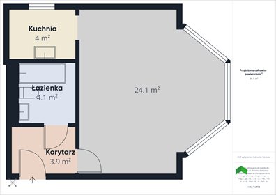 Koszalin, kawalerka z wykuszem, niski czynsz, centrum mieszkanie Koszalin, Mariańska
