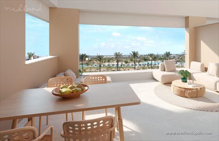 Nowoczesny 2-pokojowy apartament w Santa Rosalía Lake & Life mieszkanie Los Alcázares