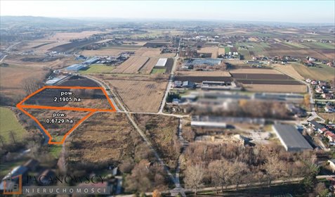 Działka przemysłowo-usługowa 2,19 ha w Klimontowie działka Klimontów