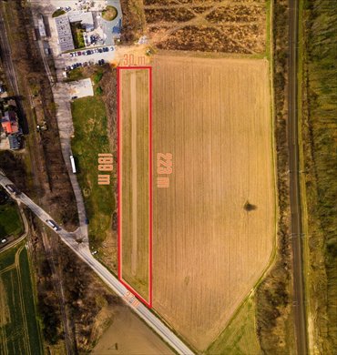 Działka inwestycyjna 5856 m² pod magazyny i logistykę działka Mietków