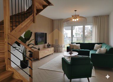 Gotowy dom w Smolcu z ogrodem, parkingiem i antresolą dom Smolec