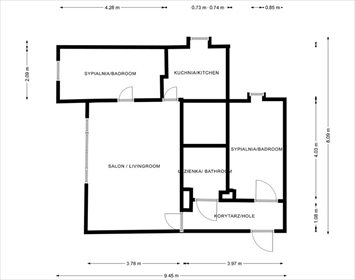 mieszkanie na sprzedaż 53m2 mieszkanie Wrocław, Stare Miasto, Szpitalna