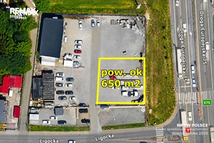 Plac 650 m² przy ruchliwej trasie - zapraszam działka Czechowice-Dziedzice, Ligocka