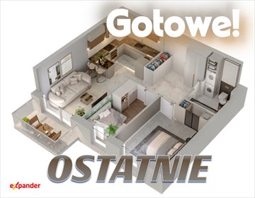 Ostatnie komfortowe mieszkanie z balkonem na ostatnim piętrze mieszkanie Chorzów, Wolności