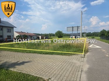 Działka 1117 m² z dostępem do mediów i drogi krajowej działka Ostrowiec Świętokrzyski, Paulinów