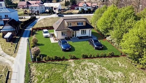 Sprzedam działkę budowlaną 9,41 ara z WZ pod dom w Hucisku działka Hucisko