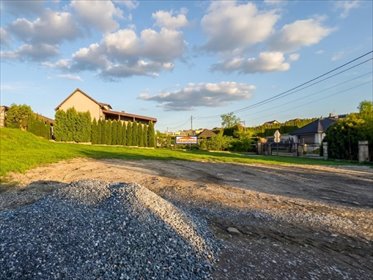 Działka 969 m² z projektem domu, media od zaraz - polecam! działka Tomaszowice