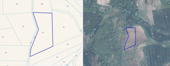 działka na sprzedaż 12200m2 działka Czarne Dolne