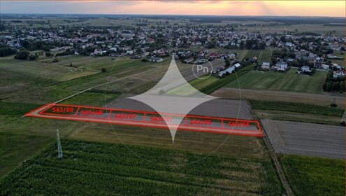 działka na sprzedaż 1011m2 działka Knyszyn