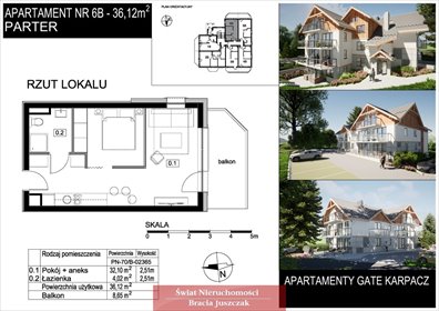 mieszkanie na sprzedaż 36m2 mieszkanie Miłków