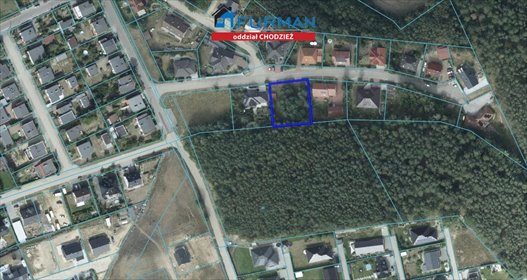 Działka budowlana 1228 m² w Ratajach – las, media, spokojna okolica działka Rataje