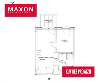 Lokal użytkowy 33 m² - niezależne pokoje w Wilanowie lokal użytkowy Warszawa, Wilanów, Miasteczko Wilanów