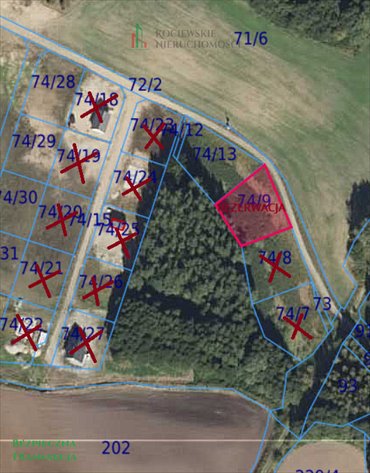Zapraszam do zakupu działki 1266 m² w spokojnej okolicy działka Jabłówko
