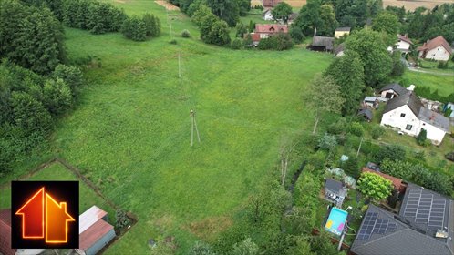 działka na sprzedaż 824m2 działka Ochaby Małe, Miłosna