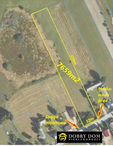 Działka 7 659 m² w otulinie lasu, cisza i spokój działka Sokółka