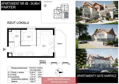 mieszkanie na sprzedaż 35m2 mieszkanie Miłków