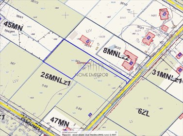 działka na sprzedaż 2500m2 działka Złotokłos, Sosnowa